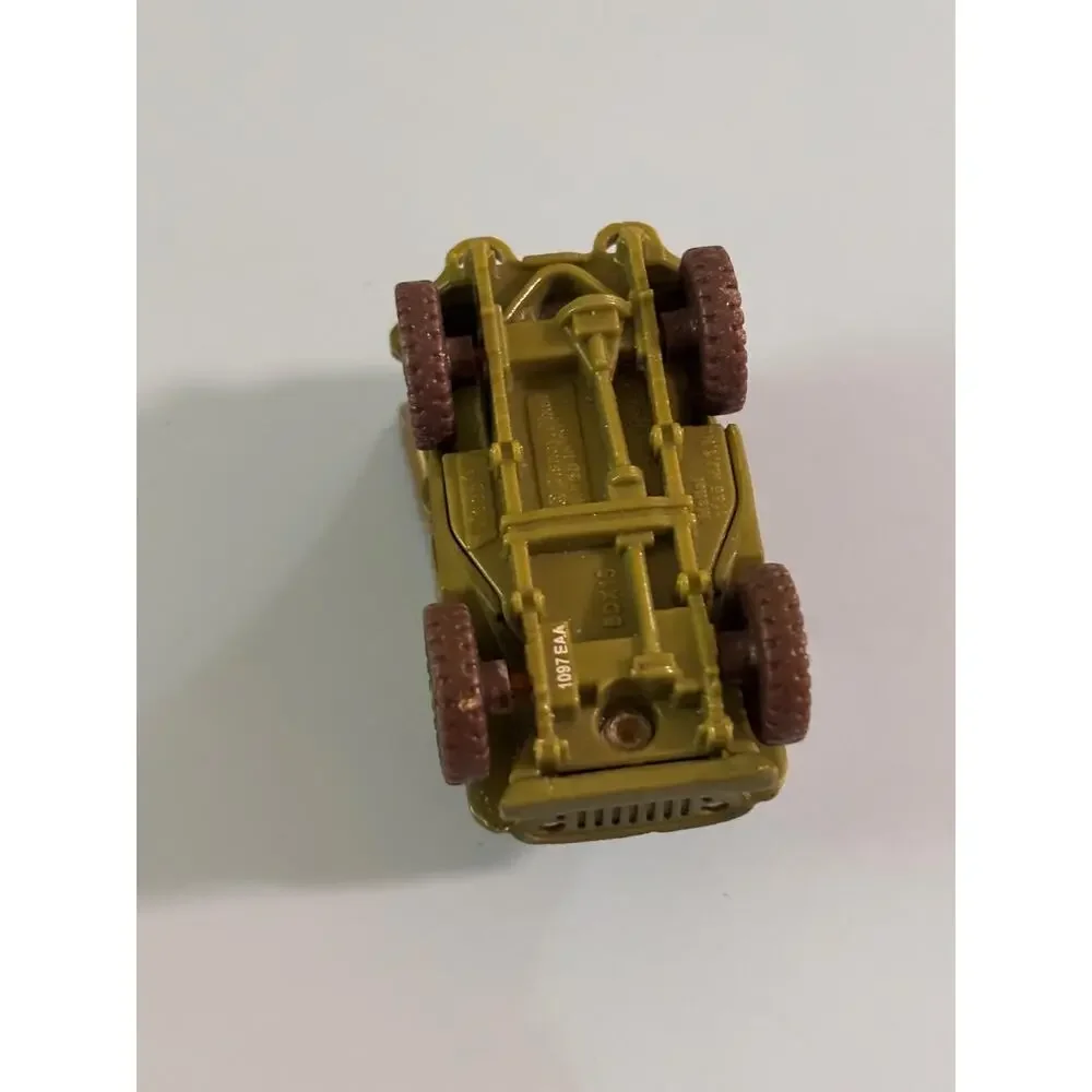 Disney Pixar Cars Sarge 42 Willys Army Jeep Diecast Mattel 1:55 Military Vehicle